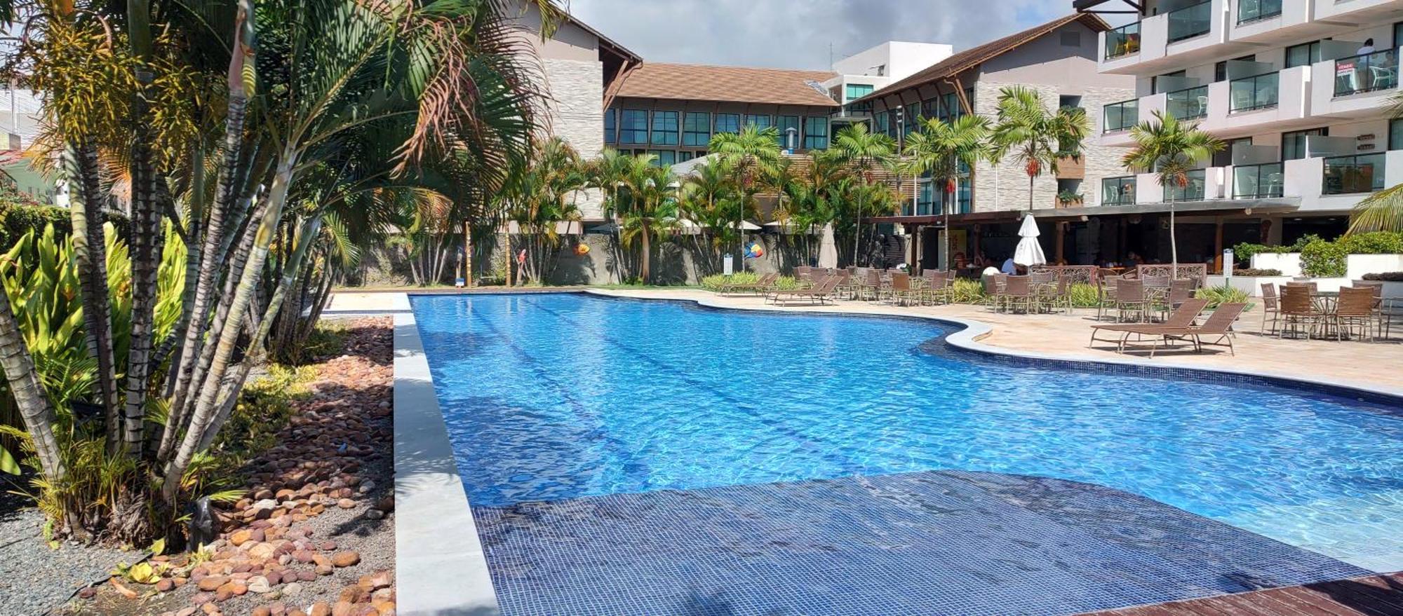 Laguna Beach Flat - Luxo Frente Para Piscina Pôrto das Galinhas Kültér fotó